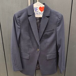 J Crew Navy Blue Blazer